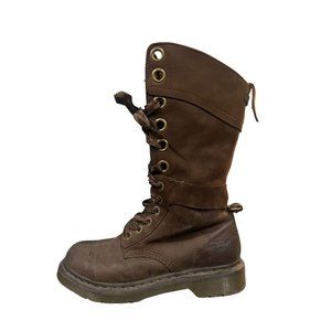Dr. Martens Triumph Leather Combat Boot Size 8